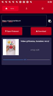 Download Video for Pinterest Screenshot