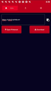 Download Video for Pinterest Screenshot
