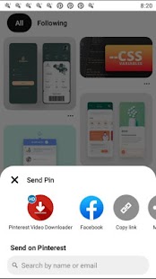 Download Video for Pinterest Screenshot