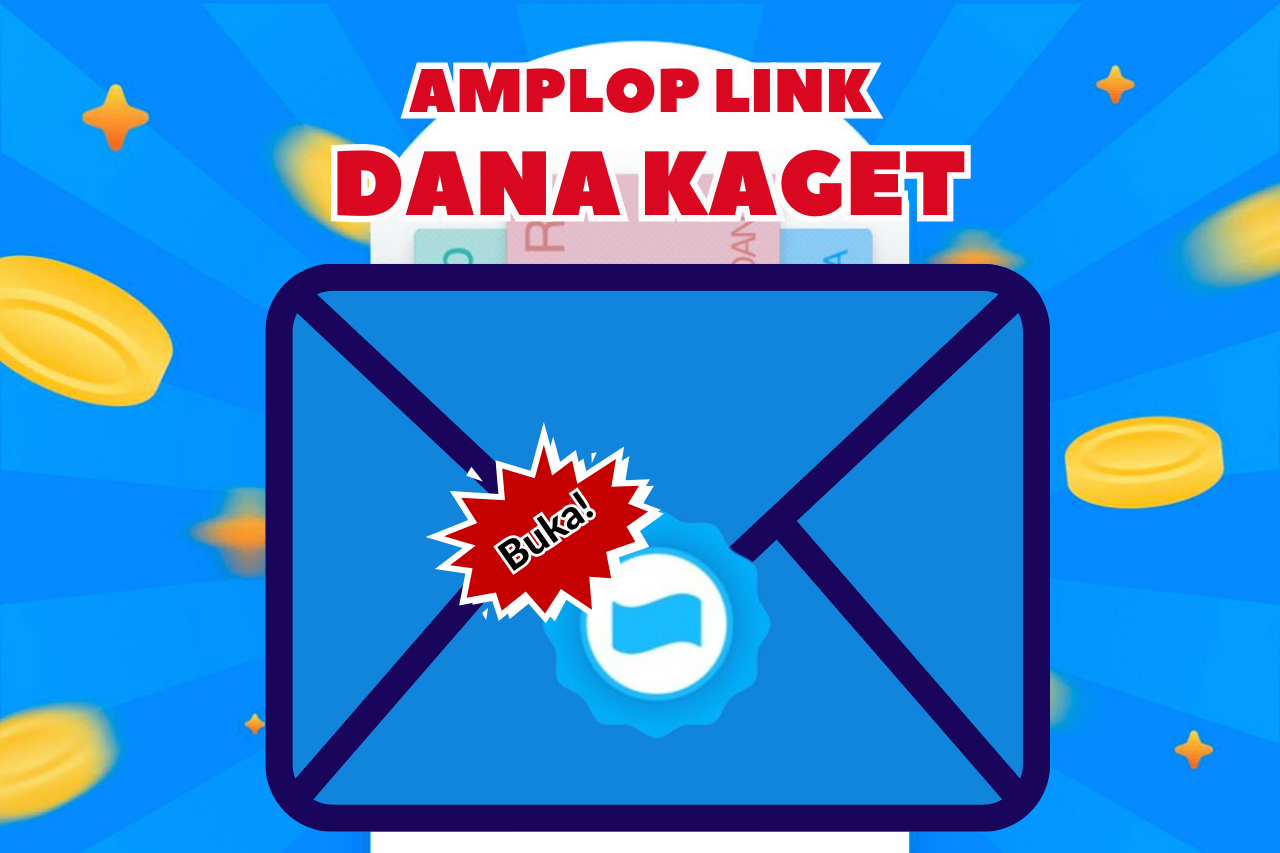 2 Amplop DANA Kaget Terbaru! Klaim Saldo Gratis Rp200.000 Mudah!