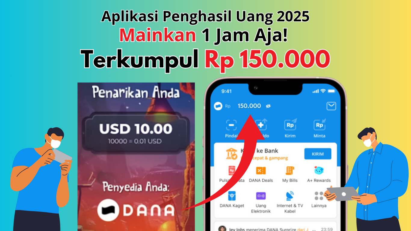 Ajaib! Dalam 1 Jam Saldo Rp150.000 Terkumpul di Aplikasi 2025