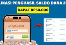 Cair Rp50.000 Hanya Login di Aplikasi Penghasil DANA 2025!