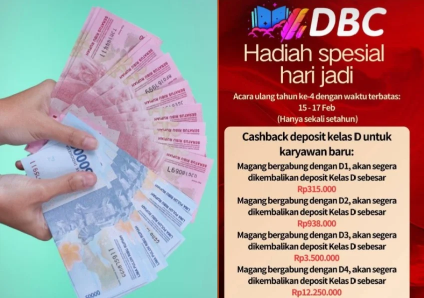 DBC Bagi-Bagi Hadiah Spesial: Ulang Tahun atau Event SCAM?