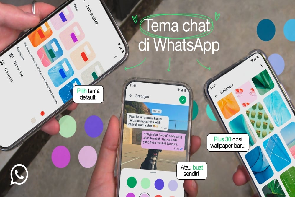 Fitur Baru! Cara Mengubah Tema dan Latar Belakang Chat WhatsApp