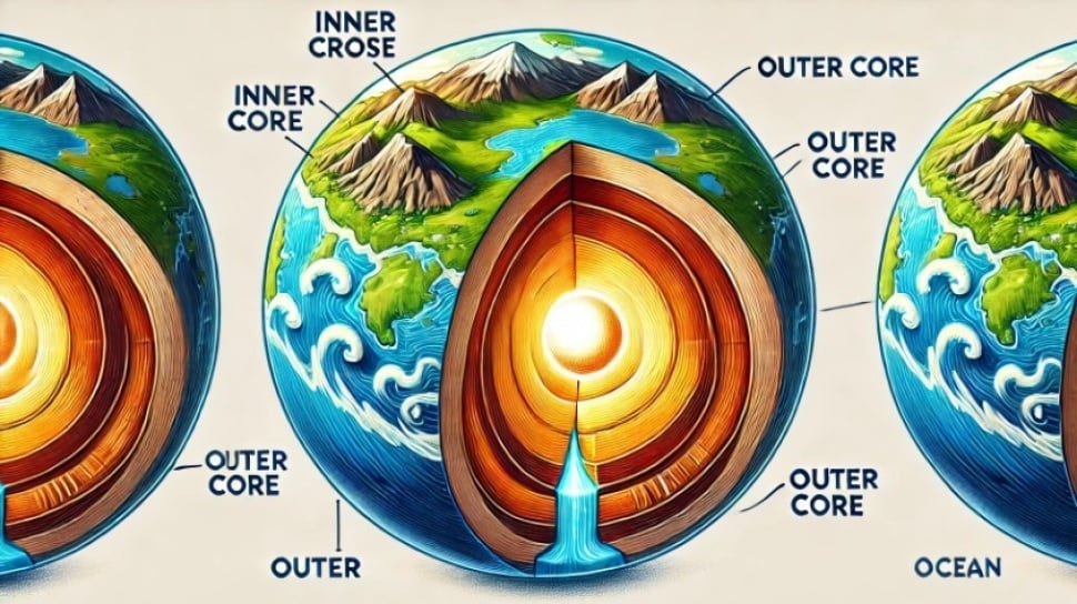 Inti Bumi Berubah Bentuk? Temukan Penjelasan Ilmuwan di Sini!