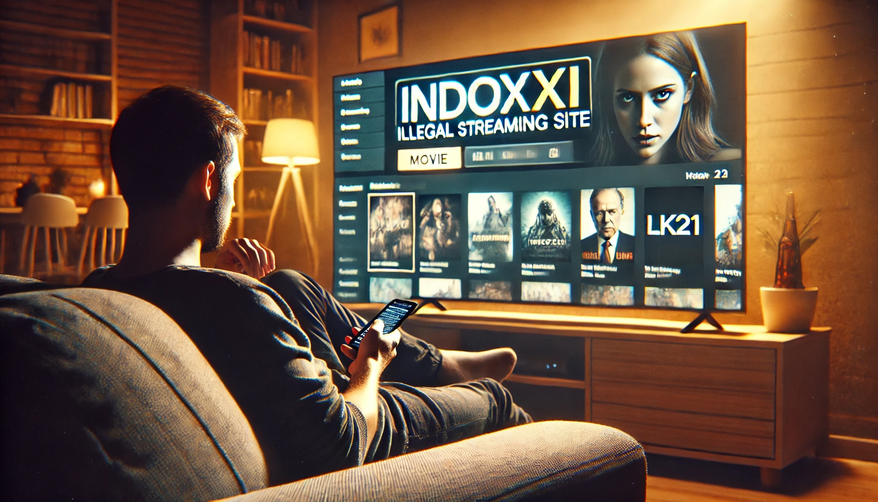 Nonton Film IndoXXI dan LK21 Bisa Merugikan, Pilih Layanan Streaming Legal