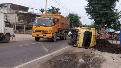 Waspada! Jalan Berlubang di Jambi Ganggu Kenyamanan Mudik