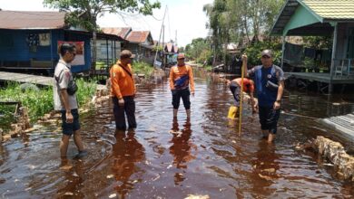 12 Kelurahan di Palangka Raya Masih Terjerat Banjir, Warga Khawatir