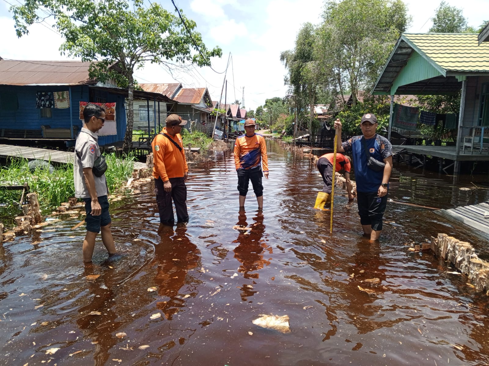 12 Kelurahan di Palangka Raya Masih Terjerat Banjir, Warga Khawatir