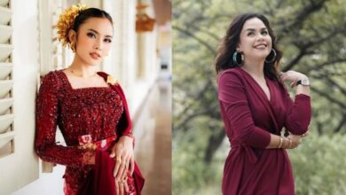 6 Inspirasi Outfit Merah Maroon: Gaya Mahalini & Melaney Ricardo