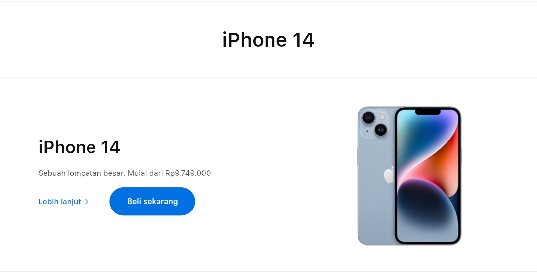 Apple Stop Penjualan iPhone 14: Harga di Indonesia Jatuh Drastis!