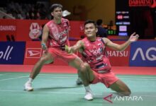 Ganda Putra Fikri-Marthin melaju ke Final Swiss Open 2025!