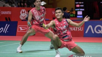 Ganda Putra Fikri-Marthin melaju ke Final Swiss Open 2025!