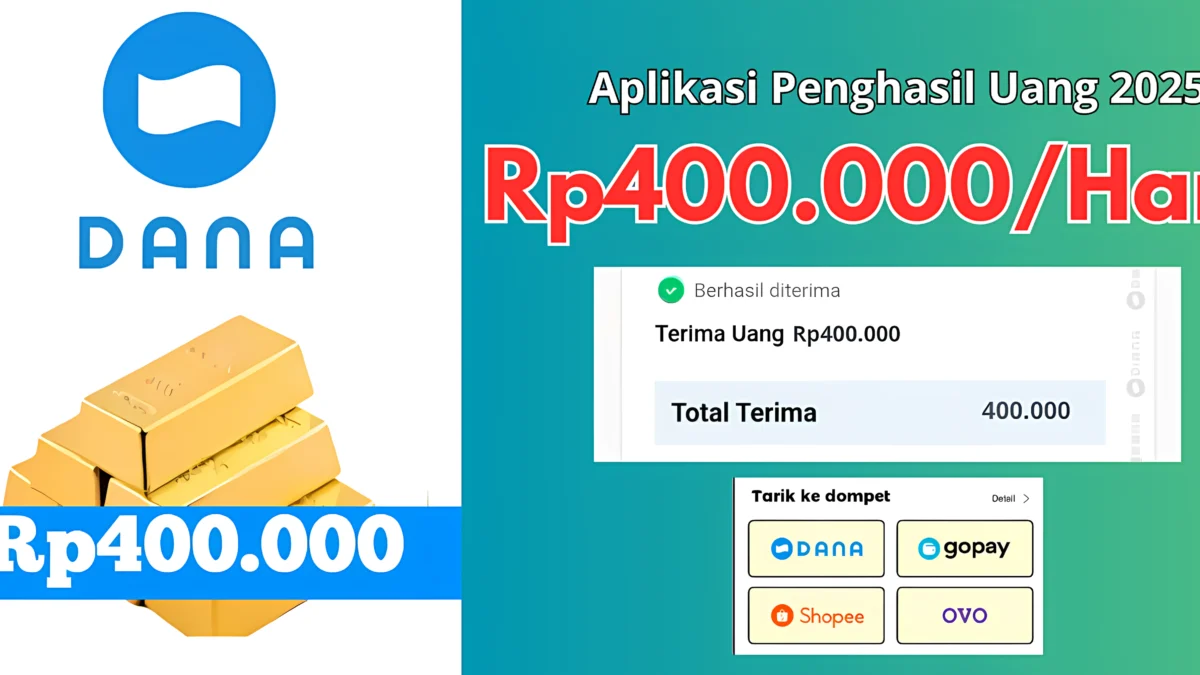 Jangan Tertipu! Coba Aplikasi Penghasil Uang Rp400.000/Hari!