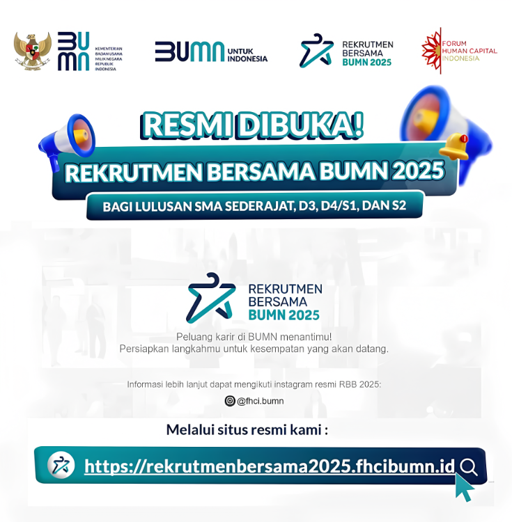 Lowongan Kerja BUMN 2025 Dibuka! Cek Formasi dan Jadwalnya!