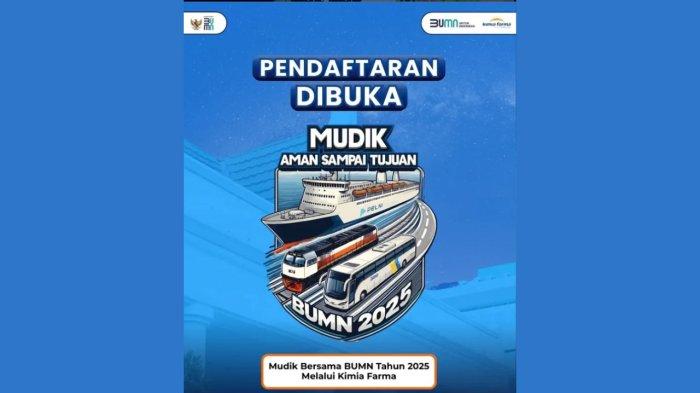 Mudik Gratis 2025 dari Kimia Farma Resmi Dibuka! Cek Syaratnya!