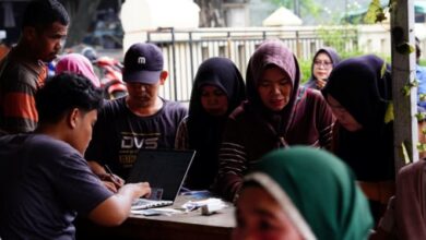 Perserang FC & GGN Foundation Kolaborasi Gelar Pasar Murah Ramadan