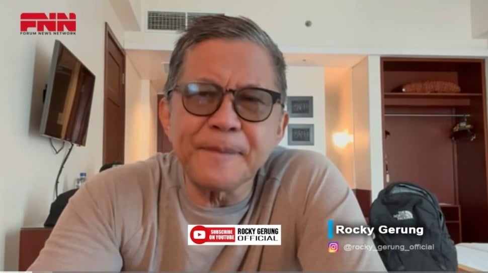 Rocky Gerung: Publik Merasa Reformasi Jilid 2, Prabowo Terbebani