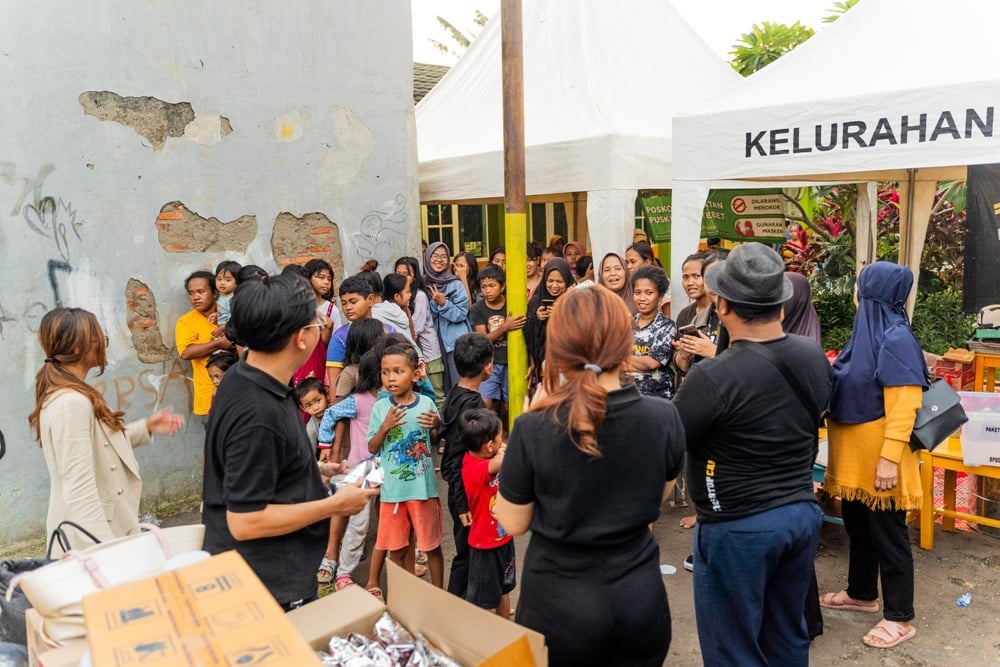 Selebgram Andrew Susanto Tunjukkan Kepedulian pada Korban Banjir