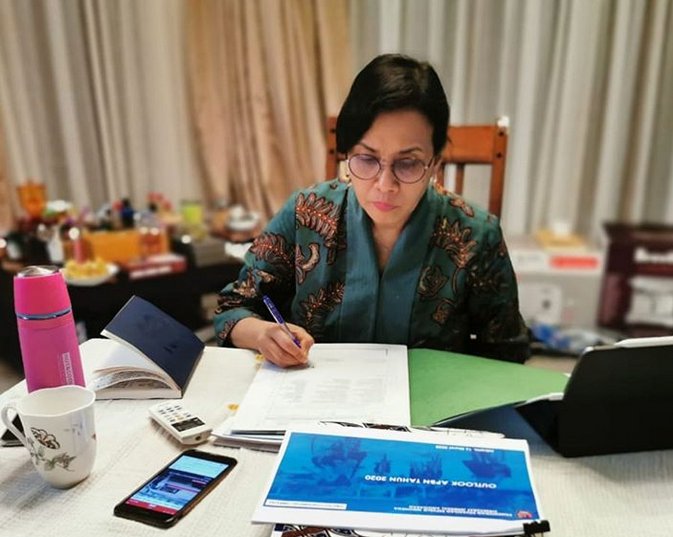 Sri Mulyani Buka-bukaan APBN di Tengah Isu Mundur dari Kabinet