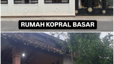 Viral! Rumah Mewah TNI Terduga Penembakan Polisi di Lampung