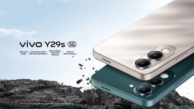 Vivo Y29s 5G Resmi Dirilis: Layar 90Hz dengan Ketahanan Militer!