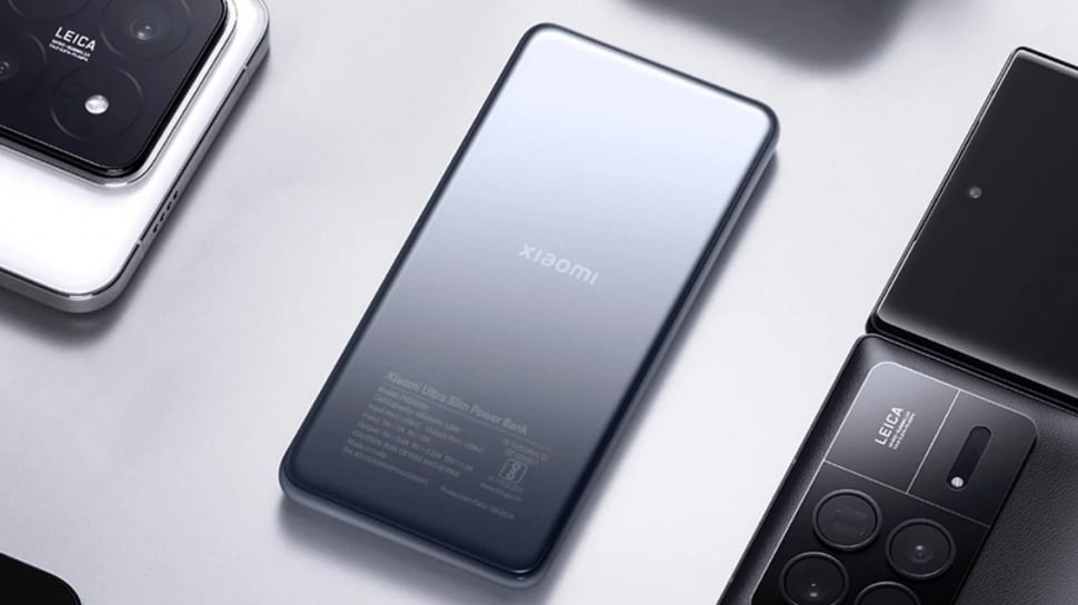 Xiaomi Ultra Slim Power Bank Meluncur Global, Harga Sektor Rp 400 Ribuan!