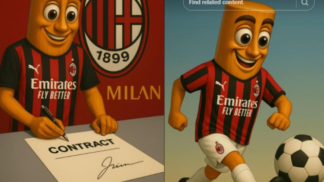 AC Milan Unggah Tung-Tung Sahur, Jay Idzes Tanda Tangan?