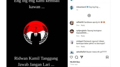 Akun Instagram Ridwan Kamil Diduga Diretas, Harus Tanggung Jawab!