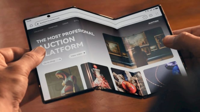 Inilah Huawei Mate XT: Ponsel Lipat Tiga Pertama Dunia, Harga Rp52 Juta!