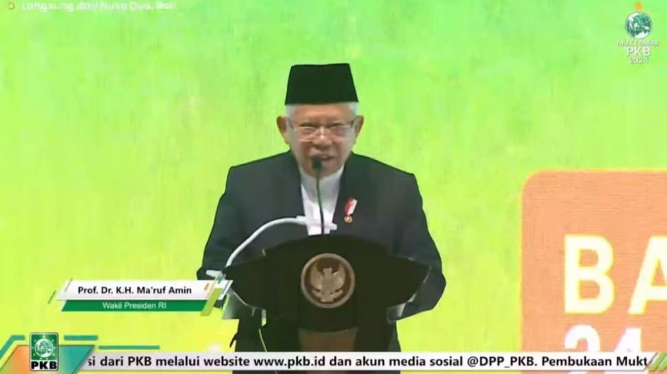 Ma'ruf Amin: Wejangan kepada Kabinet Prabowo Soal Situasi Sulit