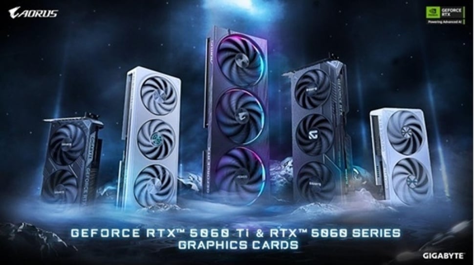 Nvidia Luncurkan GeForce RTX 5060 Ti dan 5060, Sasar Gamer dan AI!