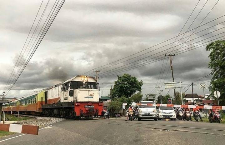 9 Kecelakaan Kereta Api di Sumbar, KAI Gencarkan Sosialisasi!