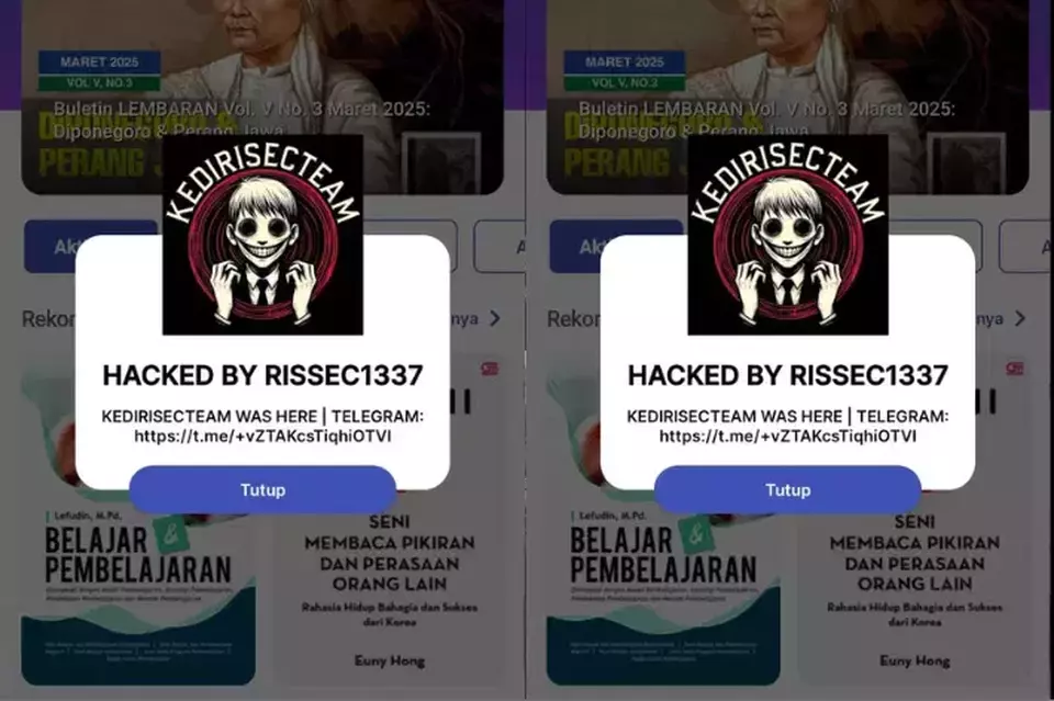 Aplikasi iPusnas Diretas, Hacker Ungkap Indonesia Terjebak Kegelapan