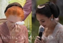 Detik Haru: Suara Bergetar Luna Maya Nangis Minta Restu Ibu