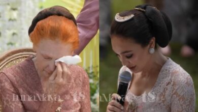 Detik Haru: Suara Bergetar Luna Maya Nangis Minta Restu Ibu