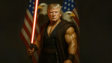 Rayakan Hari Star Wars, Gedung Putih Unggah AI Trump Jadi Jedi!