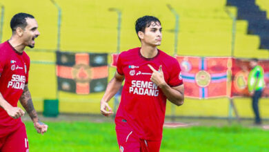 Semen Padang Usai Kalahkan Madura United, Selamat dari Degradasi!