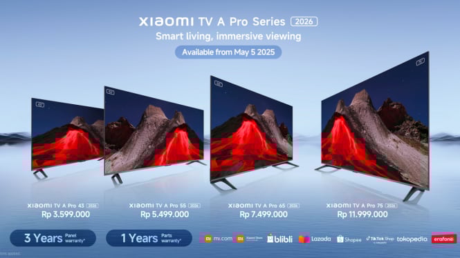 Xiaomi TV A Pro Series 2026: Smart Living dan Pengalaman Menonton Imersif!